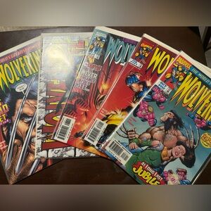 5- Wolverine Comic Lot
